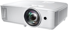 Optoma H117ST - DLP-projektor - portabel - 3D - 3800 ANSI-lumen - WXGA (1280 x 800) - 16:10 - kortkast fast linse