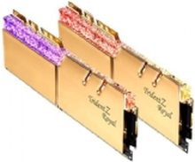 G.Skill Trident Z Royal Series - DDR4 - sett - 64 GB: 2 x 32 GB - DIMM 288-pin - 2666 MHz / PC4-21300 - CL19 - 1.2 V - ikke-bufret - ikke-ECC - gull