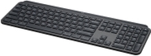 Logitech MX Keys for Business - Tastatur - bakbelysning - Bluetooth, 2.4 GHz - QWERTY - Storbritannia - grafitt