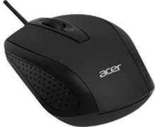 Acer - Mus - 3 knapper - kablet - USB - svart - løsvekt