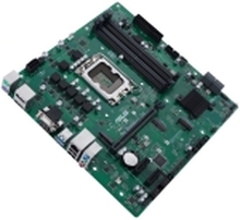 ASUS PRO B660M-C D4-CSM - Hovedkort - mikro ATX - LGA1700-sokkel - B660 Chipset - USB-C Gen1, USB 3.2 Gen 1 - Gigabit LAN - innbygd grafikk (CPU kreves) - HD-lyd (8-kanalers)