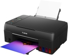 Canon PIXMA G640 - Multifunksjonsskriver - farge - ink-jet - påfyllbar - A4 (210 x 297 mm), Letter A (216 x 279 mm) (original) - A4/Legal (medie) - opp til 3.9 ipm (trykking) - 100 ark - USB 2.0, Wi-Fi(n)