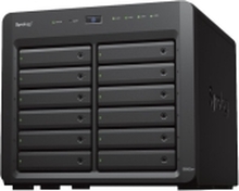 Synology Disk Station DS3622XS+ - NAS-server - 12 brønner - SATA 6Gb/s - RAID RAID 0, 1, 5, 6, 10, JBOD, RAID F1 - RAM 16 GB - Gigabit Ethernet / 10 Gigabit Ethernet - iSCSI støtte