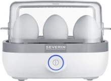 SEVERIN EK 3164 - Eggkoker - 420 W - hvit/grå