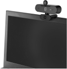 DICOTA Webcam PRO Plus 4K - Nettkamera - farge - 3840 x 2160 - 2160p - lyd - USB 2.0