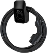 DELTACO e-Charge kabelholder for ladekabel - Type 2 - Svart