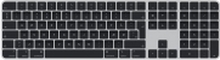 Apple Magic Keyboard with Touch ID and Numeric Keypad - Tastatur - Bluetooth, USB-C - QWERTY - Dansk - black keys