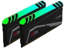Mushkin Redline Lumina - DDR4 - sett - 16 GB: 2 x 8 GB - DIMM 288-pin - 4133 MHz / PC4-33000 - CL19 - 1.4 V - ikke-bufret - ikke-ECC