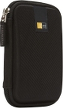 Case Logic Portable Hard Drive Case - Beskyttelsesboks for harddisk - kapasitet: 1 harddiskstasjon (2,5) - svart