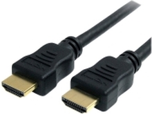 StarTech.com 3m High Speed HDMI Cable w/ Ethernet Ultra HD 4k x 2k - HDMI-kabel med Ethernet - HDMI hann til HDMI hann - 3 m - svart