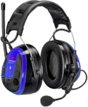 3M Peltor WS Alert XPI Bluetooth headset med mobilapp er et høreværn med Bluetooth MultiPoint og støjdæmpende mikrofon