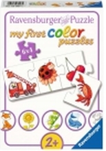 Ravensburger My First Color Puzzles - All My Colors - puslespill - 4 deler
