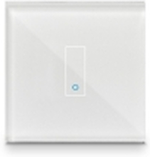 Iotty Smart Switch single button faceplate - Design your own smart switch - White
