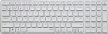 Rapoo RAPOO Keyboard MULTIMODE E9700M BLADE WIRELESS KEYBOARD, 2.4GHz/BT 5.0/BT 3.0 WHITE