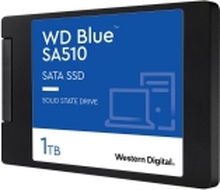 WD Blue SA510 WDS100T3B0A - SSD - 1 TB - intern - 2.5 - SATA 6Gb/s - blå