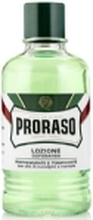 Proraso Lotion Refreshing, Etterbarberingslotion, Alle hudtyper, 1 stykker, 400 ml, Forfriskende, Toning, Flaske