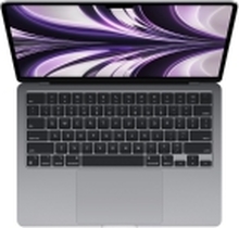 Apple MacBook Air - M2 - - M2 10-core GPU - 8 GB RAM - 512 GB SSD - 13.6 IPS 2560 x 1664 (WQXGA) - Wi-Fi 6 - romgrå - kbd: Dansk