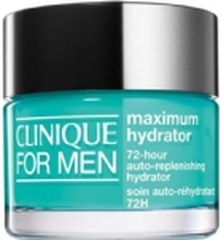 Clinique For Men Maximum Hydrator 72-Hour Auto-Replenishing Hydrator, Menn, 50 ml, Gel, Universell, Fuktighetsgivende, Forfriskende, 72 timer