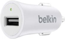 Belkin MIXIT Car Charger - Bilstrømadapter - 2.4 A (USB) - hvit