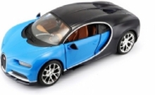 Maisto Composite modell for glasur Bugatti Chiron blå