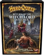 Hasbro Gaming Avalon Hill HeroQuest Return of the Witch Lord, Brettspillutvidelse, Tactical, 14 år