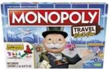 Monopoly Travel World Tour, Board game, Familie, 8 år, Familiespill