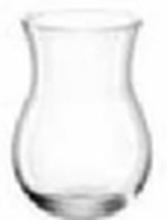 LEONARDO Casolare, Turnip-formet vase, Glass, Gjennomsiktig, Bord, Innendørs, Casolare
