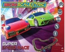 Micro Super Speed Race Set Lamborghini vs Porsche