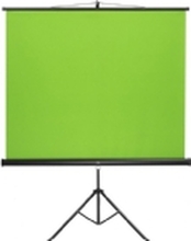 Maclean grønn skjerm på et Maclean stativ, 92, 150x180cm, justerbar høyde, MC-931