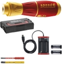 Wiha speedE II electric 591 - E-Screwdriver Set - trådløs - 2 batterier