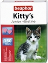 Beaphar Kitty''s Junior, Katt, Blokk, Generelle helsefordeler, Junior, Vitamin B1, Vitamin B12, Vitamin B2, Vitamin B6, Vitamin H (biotin), Kalsium, Phosphorus, Kalium, Natrium
