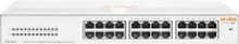 HPE Networking Instant On 1430 24G Switch - Switch - ikke-styrt - 24 x 10/100/1000 - stasjonær, rackmonterbar, veggmonterbar - BTO