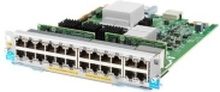 HPE - Utvidelsesmodul - Gigabit Ethernet (PoE+) x 20 + 1/2.5/5/10GBase-T (PoE+) x 4 - for HPE Aruba 5406R, 5406R 16, 5406R 44, 5406R 8-port, 5406R zl2, 5412R, 5412R 92, 5412R zl2