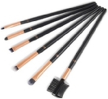 RIO Beauty A set of 6 brushes for eye makeup