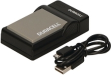 Duracell - USB-batterilader - 1 x batterier lader - svart
