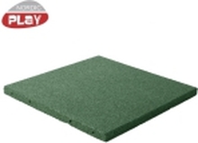 Gummiflise 50x50x3 cm grøn NORDIC PLAY Active (810-166)