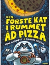Den første kat i rummet åd pizza | Mac Barnett, Shawn Harris | Språk: Dansk