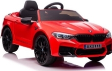 Lean Cars Enseters elbil for barn BMW M5, rødlakkert