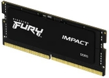 Kingston FURY Impact - DDR5 - modul - 16 GB - SO DIMM 262-pin - 4800 MHz / PC5-38400 - CL38 - 1.1 V - ikke-bufret - on-die ECC - for Intel Next Unit of Computing 13 Extreme Kit - NUC13RNGi9