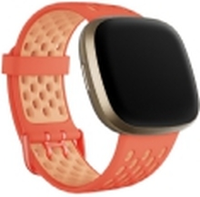 Fitbit FB174SBCRPKL, Band, Smartklokke, Oransje, Rosa, Fitbit, Sense & Versa 3, Aluminium, Silikon