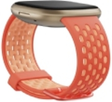 Fitbit FB174SBCRPKS, Band, Smartklokke, Oransje, Rosa, Fitbit, Sense, Versa 3, Aluminium, Silikon