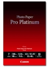Canon Photo Paper Pro Platinum - A3 plus (330 x 480 mm) - 300 g/m² - 10 ark fotopapir - for PIXMA iP8720, IX6820, PRO-1, PRO-10, PRO-100, Pro9000, Pro9000 Mark II, Pro9500