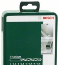 Bosch Accessories 2607019437 HSS Metal-spiralbor-sæt med 19 dele TiN DIN 338 Cylinderskaft 1 Set