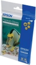 Epson Premium - Blank - hvit - 100 x 150 mm - 255 g/m² - 20 ark fotopapir - for EcoTank ET-1810, 2810, 2811, 2814, 2815, 2820, 2825, 2826, 2850, 2851, 2856, 4800, 4850