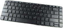 HP - Erstatningstastatur for bærbar PC - med pekepinne - bakbelysning - Tysk - for EliteBook 725 G3 Notebook, 725 G4 Notebook, 820 G3 Notebook, 820 G4 Notebook