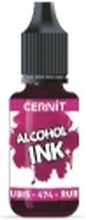 Cernit alcohol ink 20ml ruby red