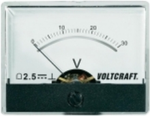 VOLTCRAFT AM-60X46/30V/DC AM-60X46/30V/DC Måleapparat til indbygning i-60X46/60V/DC 30 V Drejespole