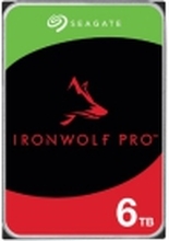 Seagate IronWolf Pro ST6000NT001 - Harddisk - 6 TB - intern - 3.5 - SATA 6Gb/s - 7200 rpm - buffer: 256 MB - med 3-års Seagate Rescue Data Recovery