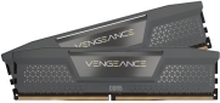 CORSAIR Vengeance - DDR5 - sett - 32 GB: 2 x 16 GB - DIMM 288-pin - 6000 MHz / PC5-48000 - CL36 - 1.35 V - kjølig grå