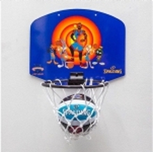 Spalding Mini Spalding Space Jam Tune Squad baskettavle lilla og oransje 79005Z (T3208) - 689344412214
